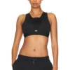 Nike Swoosh Laced Sports Bra Black