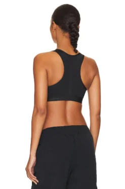 Nike Swoosh Laced Sports Bra Black -Nike Store NIKR WI113 V3
