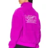 Nike NSW Swoosh Plush Jacket Vivid Purple & Pink Oxford