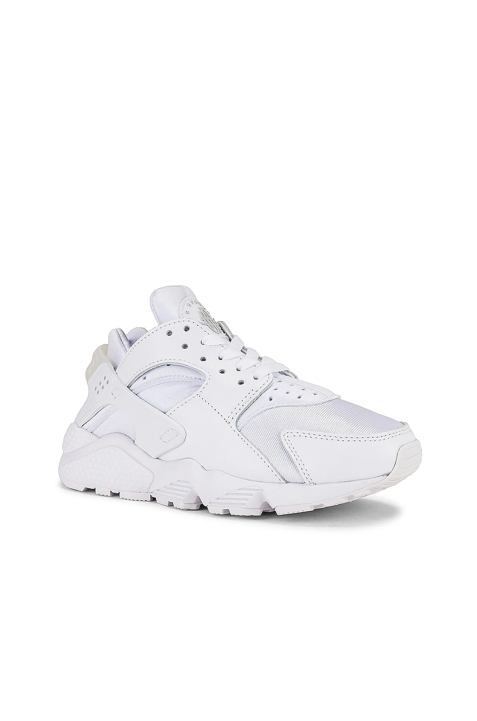 Nike Air Huarache Sneaker White & Pure Platinum 2 Nike Air Huarache Sneaker White & Pure Platinum - Image 2