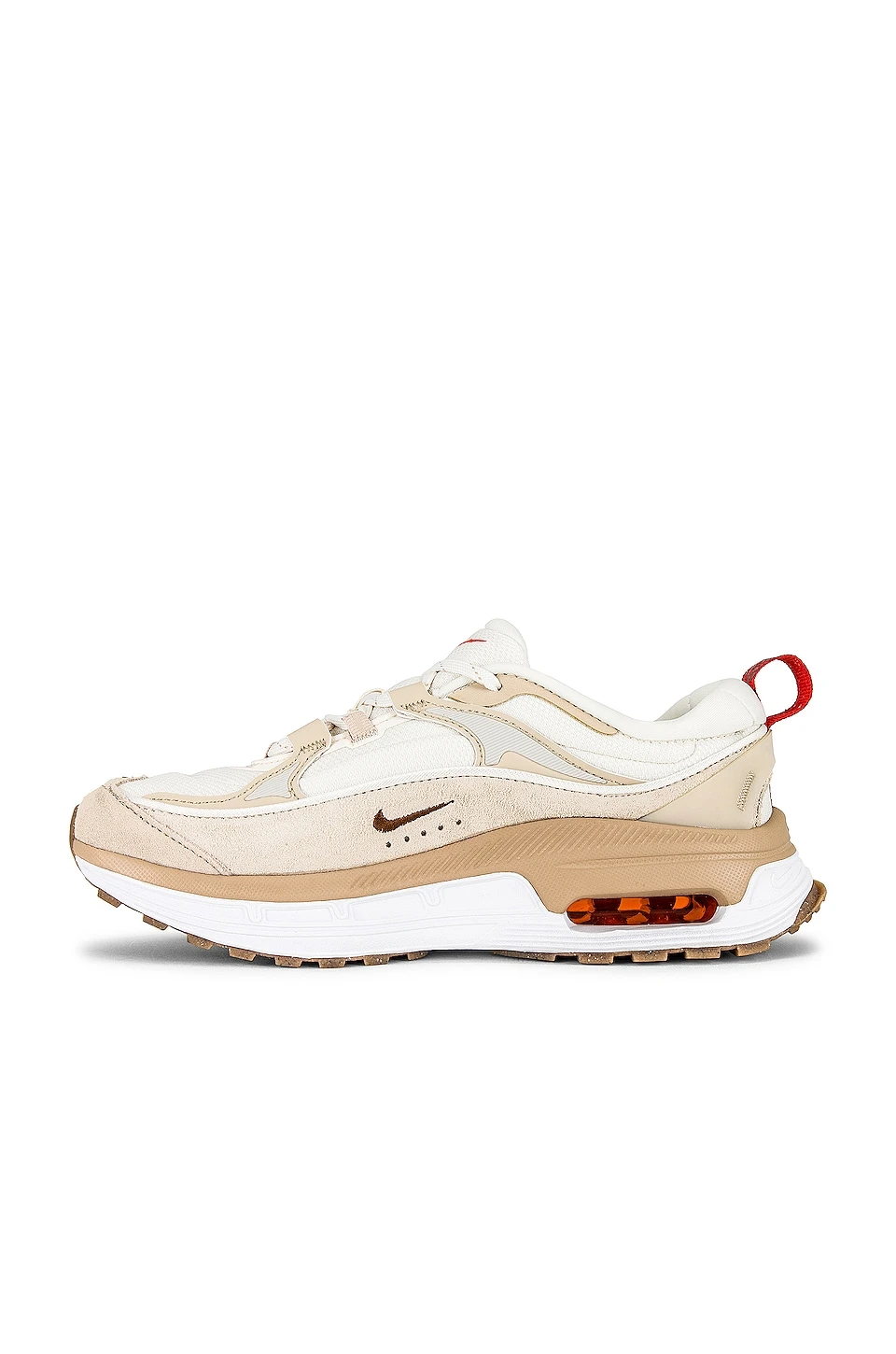 Nike Air Max Bliss Sneaker Pale Ivory, Picante Red, & Summit White 5 Nike Air Max Bliss Sneaker Pale Ivory, Picante Red, & Summit White - Image 5