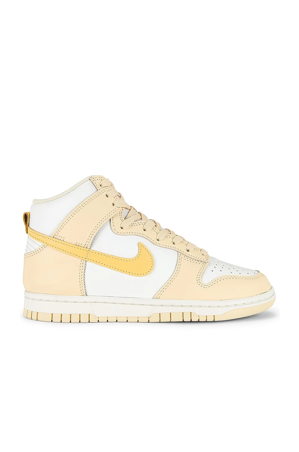 Nike Dunk High Sneaker Pale Vanilla, Topaz Gold, & Sail 1 Nike Dunk High Sneaker Pale Vanilla, Topaz Gold, & Sail