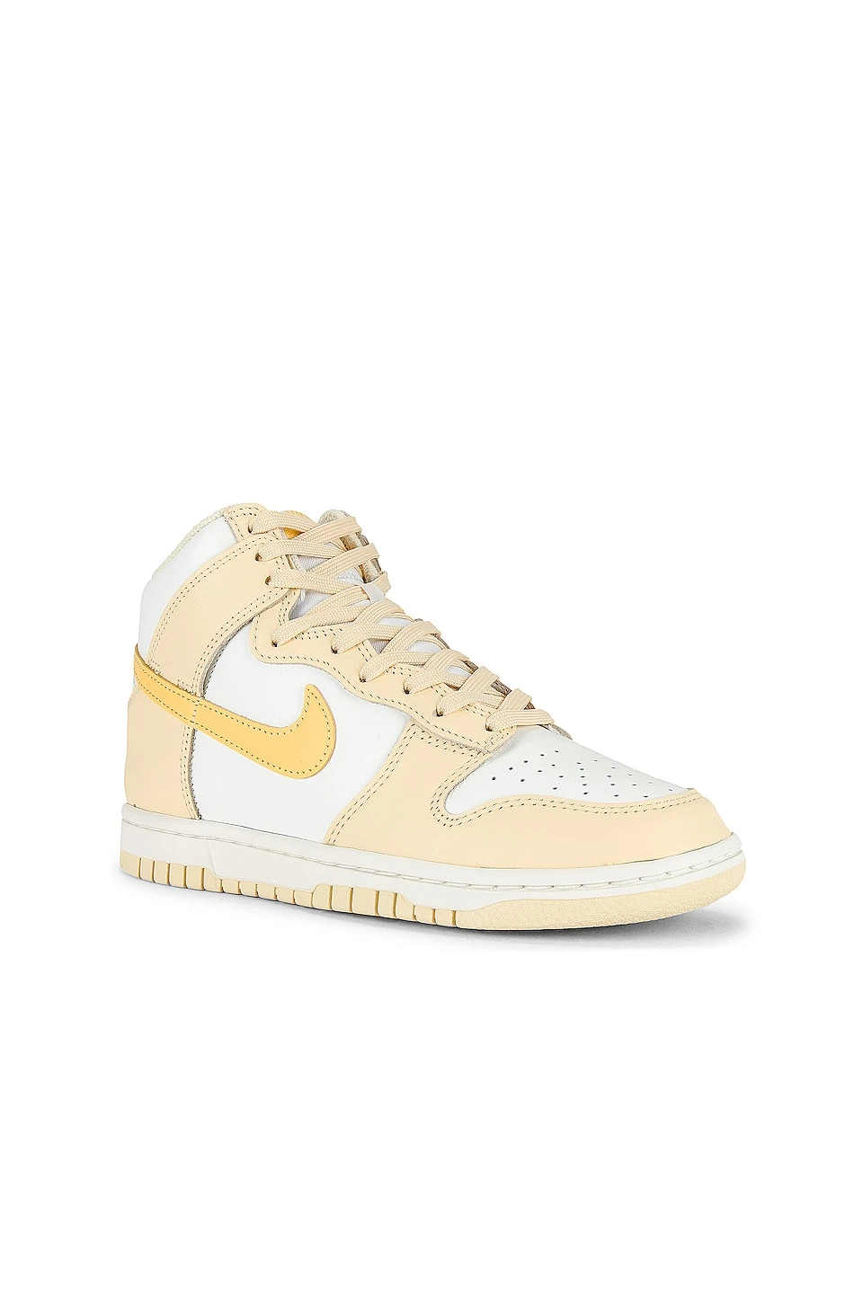 Nike Dunk High Sneaker Pale Vanilla, Topaz Gold, & Sail 2 Nike Dunk High Sneaker Pale Vanilla, Topaz Gold, & Sail - Image 2