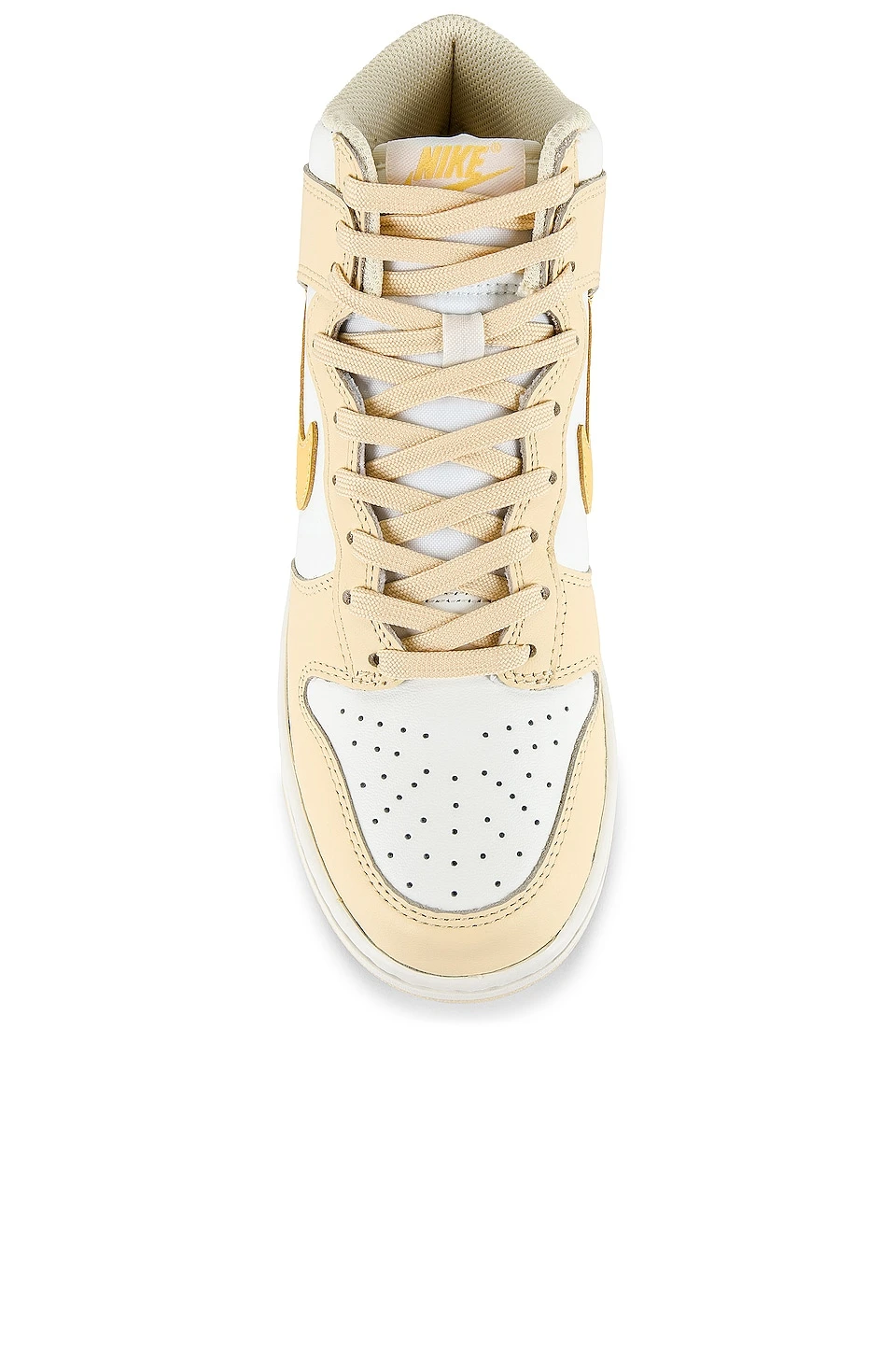Nike Dunk High Sneaker Pale Vanilla, Topaz Gold, & Sail 4 Nike Dunk High Sneaker Pale Vanilla, Topaz Gold, & Sail - Image 4