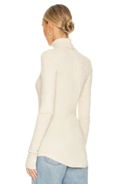 Lani Long Sleeve Turtleneck Ivory -Nike Store NSF WK121 V3