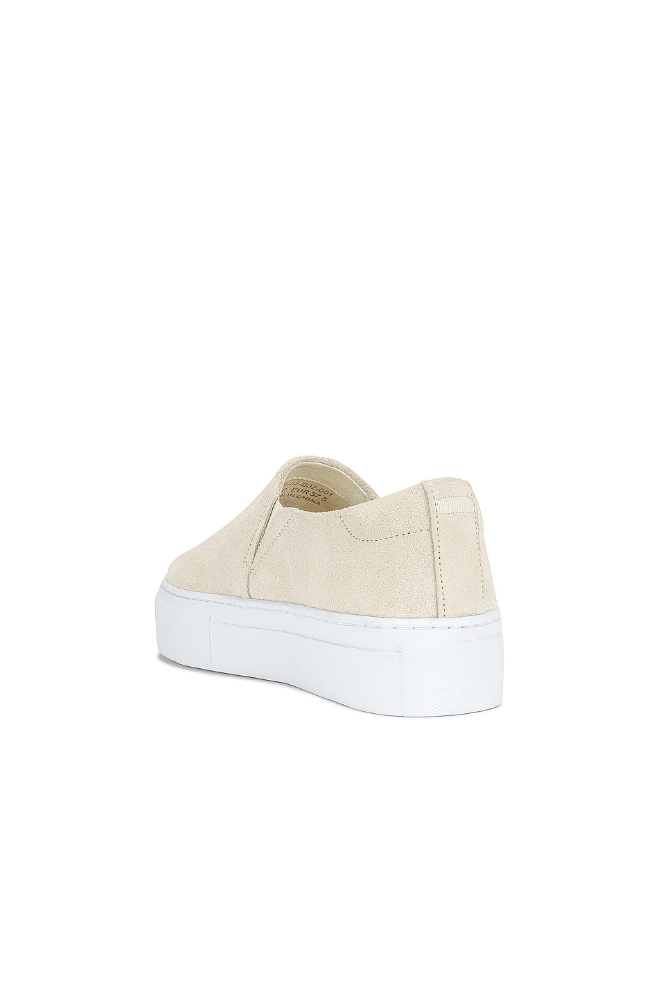 Venice Slip On Platform Suede Sneaker Bone 3 Venice Slip On Platform Suede Sneaker Bone - Image 3