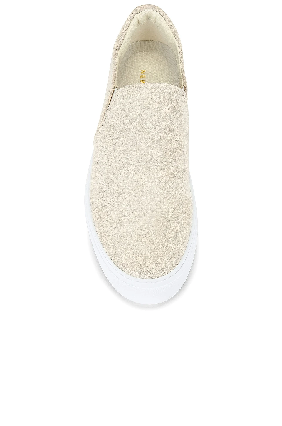 Venice Slip On Platform Suede Sneaker Bone 4 Venice Slip On Platform Suede Sneaker Bone - Image 4