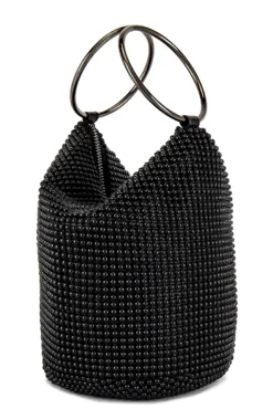 Bianca Ball Mesh Handle Bag Black -Nike Store OLGR WY11 V3