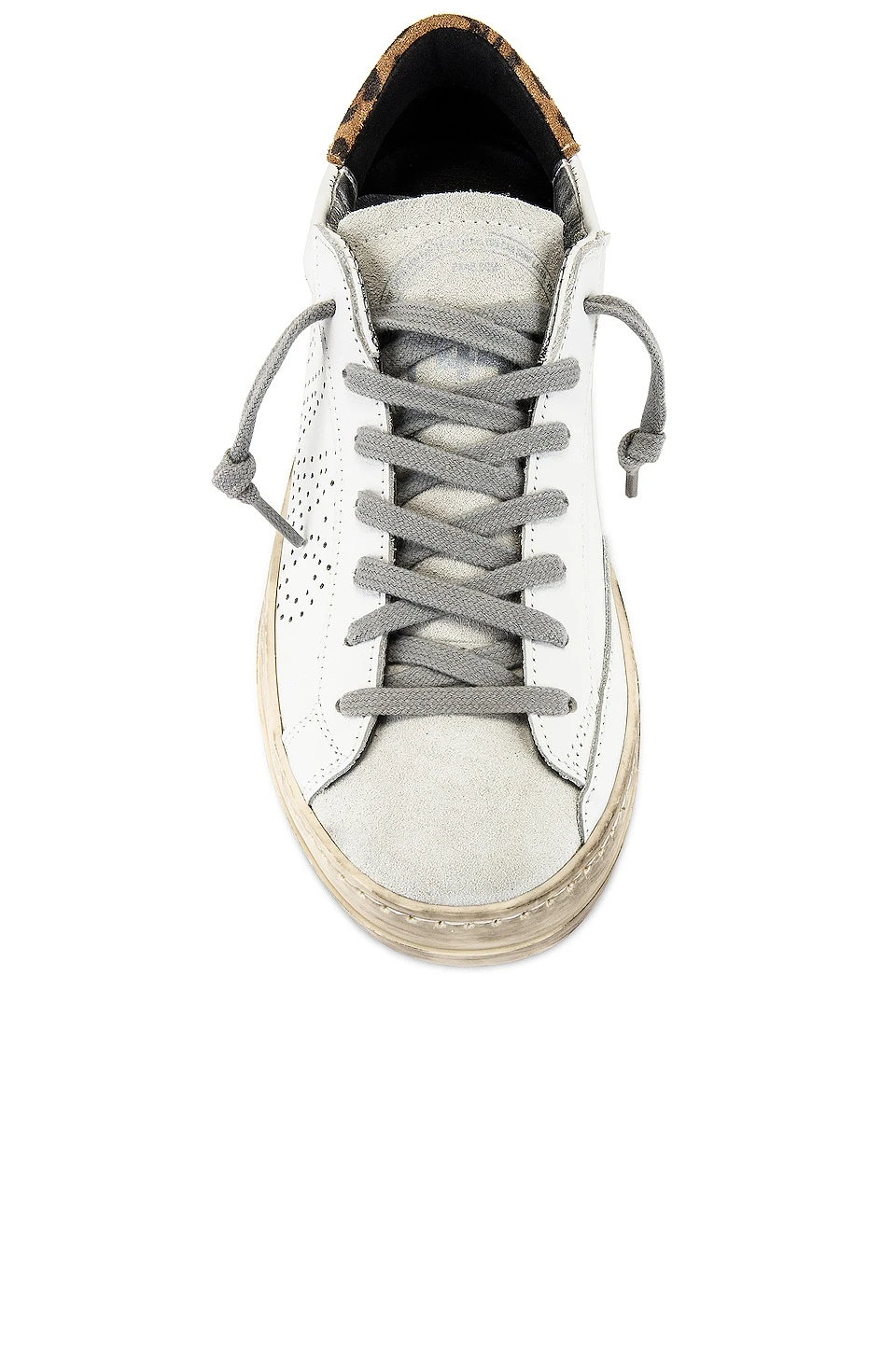 P448 John Sneaker White & Leopard 4 P448 John Sneaker White & Leopard - Image 4