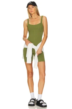 P.E NATION Recalibrate Romper Pesto 7 P.E NATION Recalibrate Romper Pesto -Nike Store PENR WR4 V4