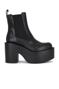 Paloma Barcelo Hasen Platform Bootie Black