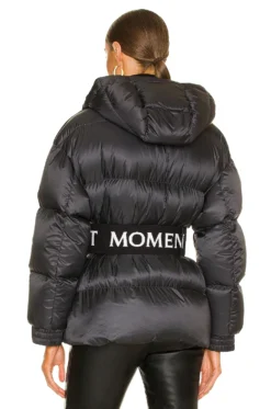 Over Size Parka II Black & Snow White -Nike Store PMOM WO8 V5