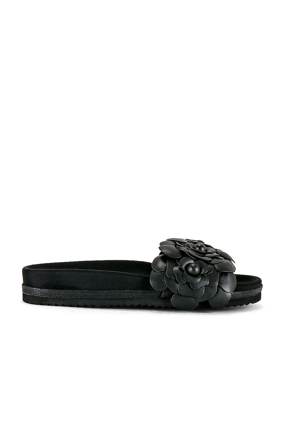 Fleur Slide Sandal Black 1 Fleur Slide Sandal Black