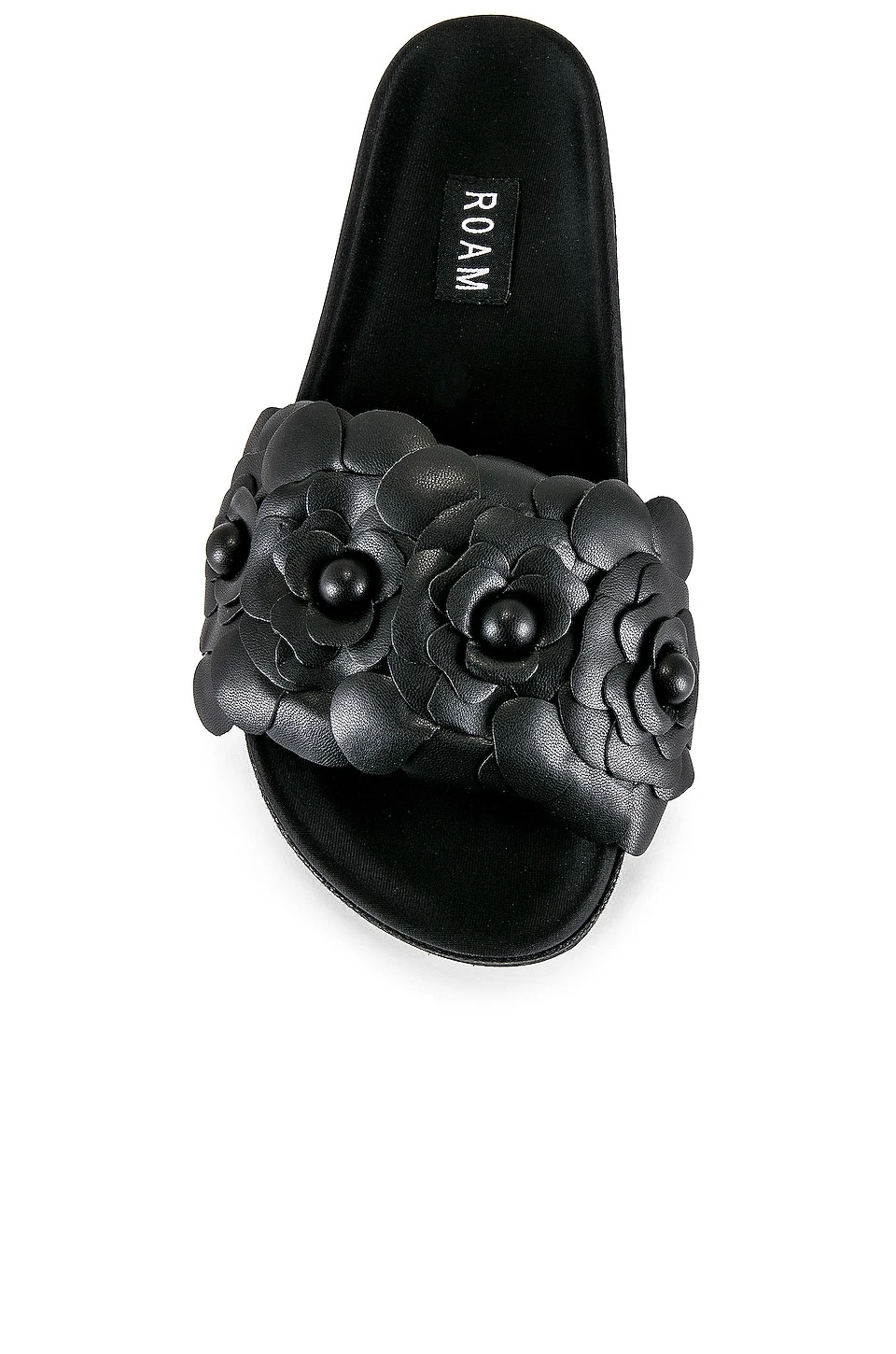 Fleur Slide Sandal Black 4 Fleur Slide Sandal Black - Image 4