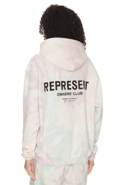 Represent X REVOLVE Owners Club Hoodie Tie Dye -Nike Store REPR MK5W V3
