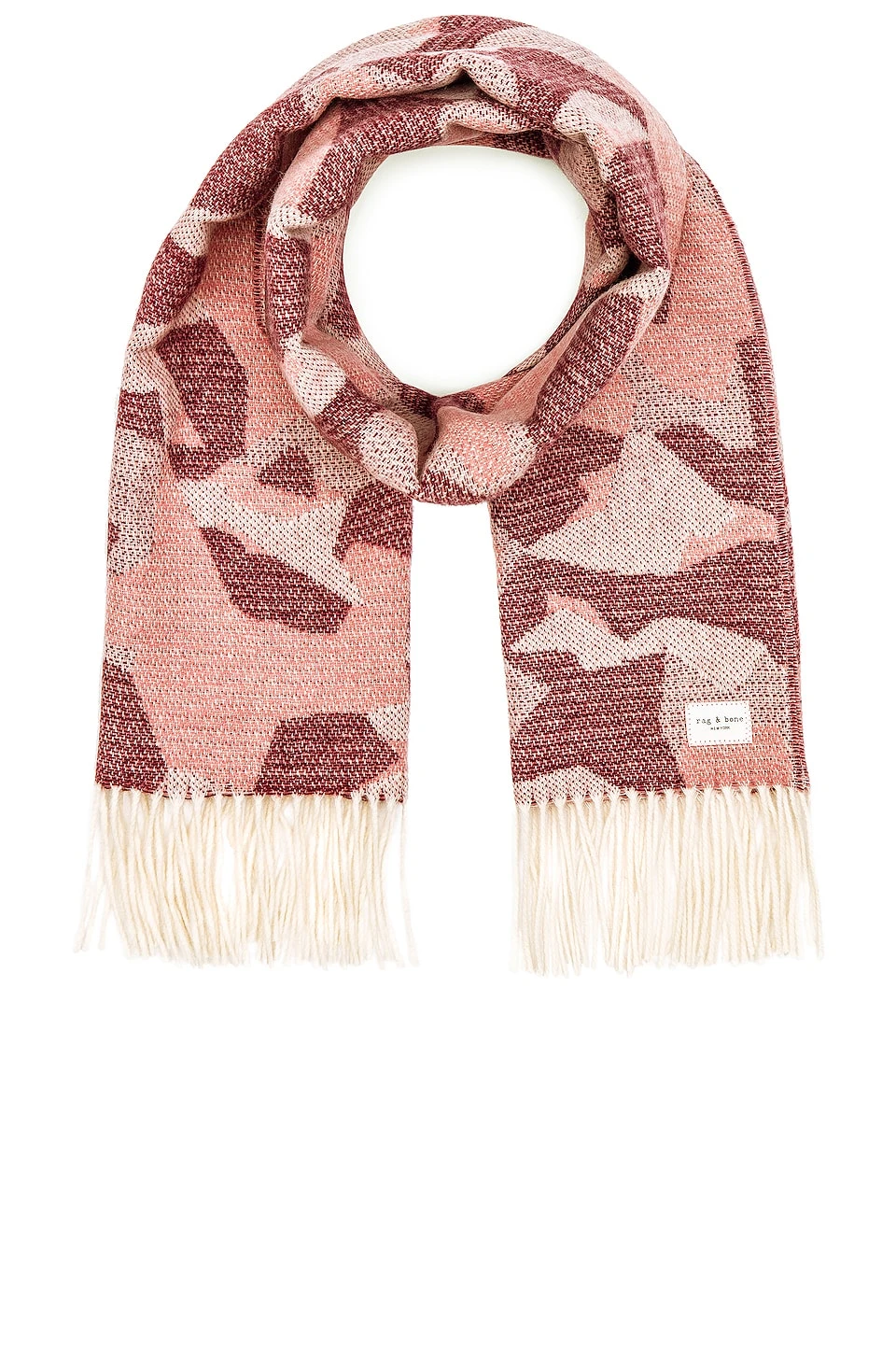 Rag & Bone ÉCHARPE ADDISON Pink Camo 3 Rag & Bone ÉCHARPE ADDISON Pink Camo - Image 3