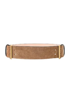 Rag & Bone Reboot Waist Belt Camel Suede