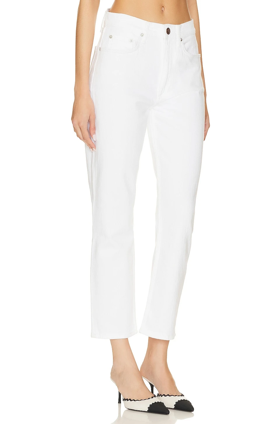 Rag & Bone Wren Slim Jean Optic White 2 Rag & Bone Wren Slim Jean Optic White - Image 2