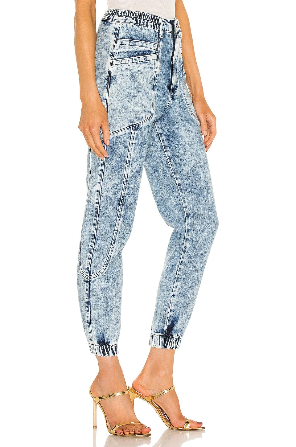 Myla Pant Light Blue Acid 2 Myla Pant Light Blue Acid - Image 2