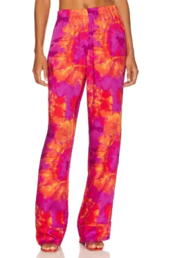 Dora Pant Tie Dye Pink