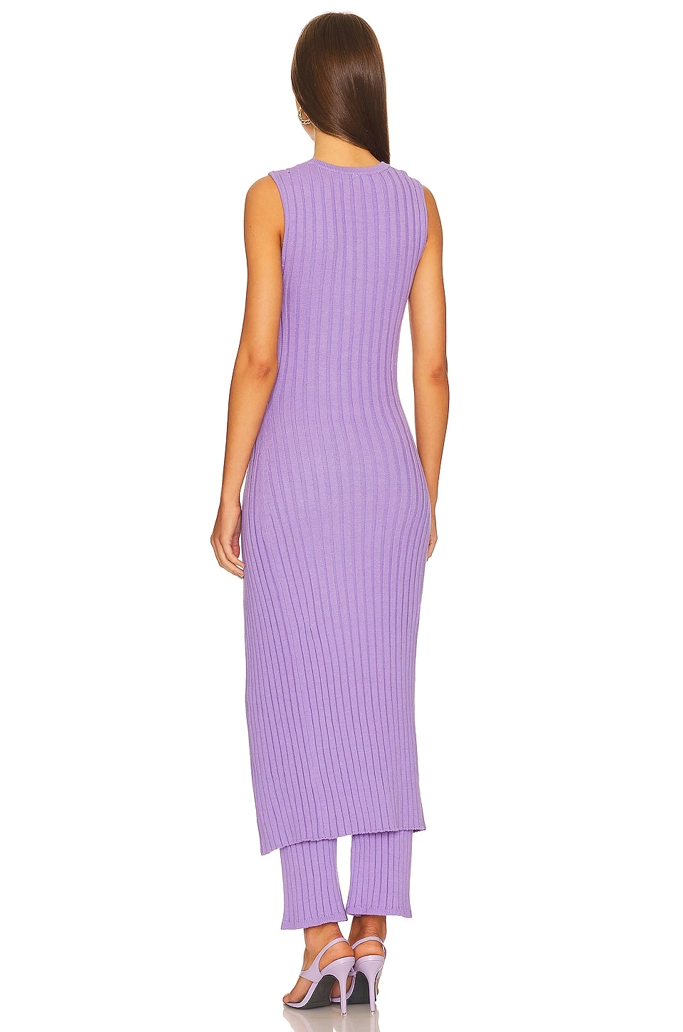 Nakia Knit Top Lavender 3 Nakia Knit Top Lavender - Image 3