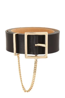 Chain Loop Belt Black & Gold -Nike Store SAHE WA17 V3