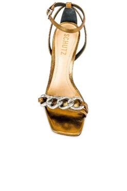 Schutz Lindsay Sandal Bronze -Nike Store SCHU WZ1132 V4