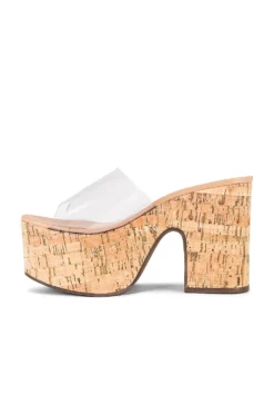 Schutz Dalle Vinyl Cutout Sandal Transparente & Ntaural -Nike Store SCHU WZ1155 V5