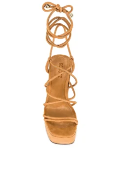 Schutz Magdalena Casual Wedge Nude Caramel -Nike Store SCHU WZ1163 V4