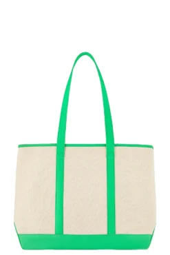 Canvas Small Shopper Tote Avocado