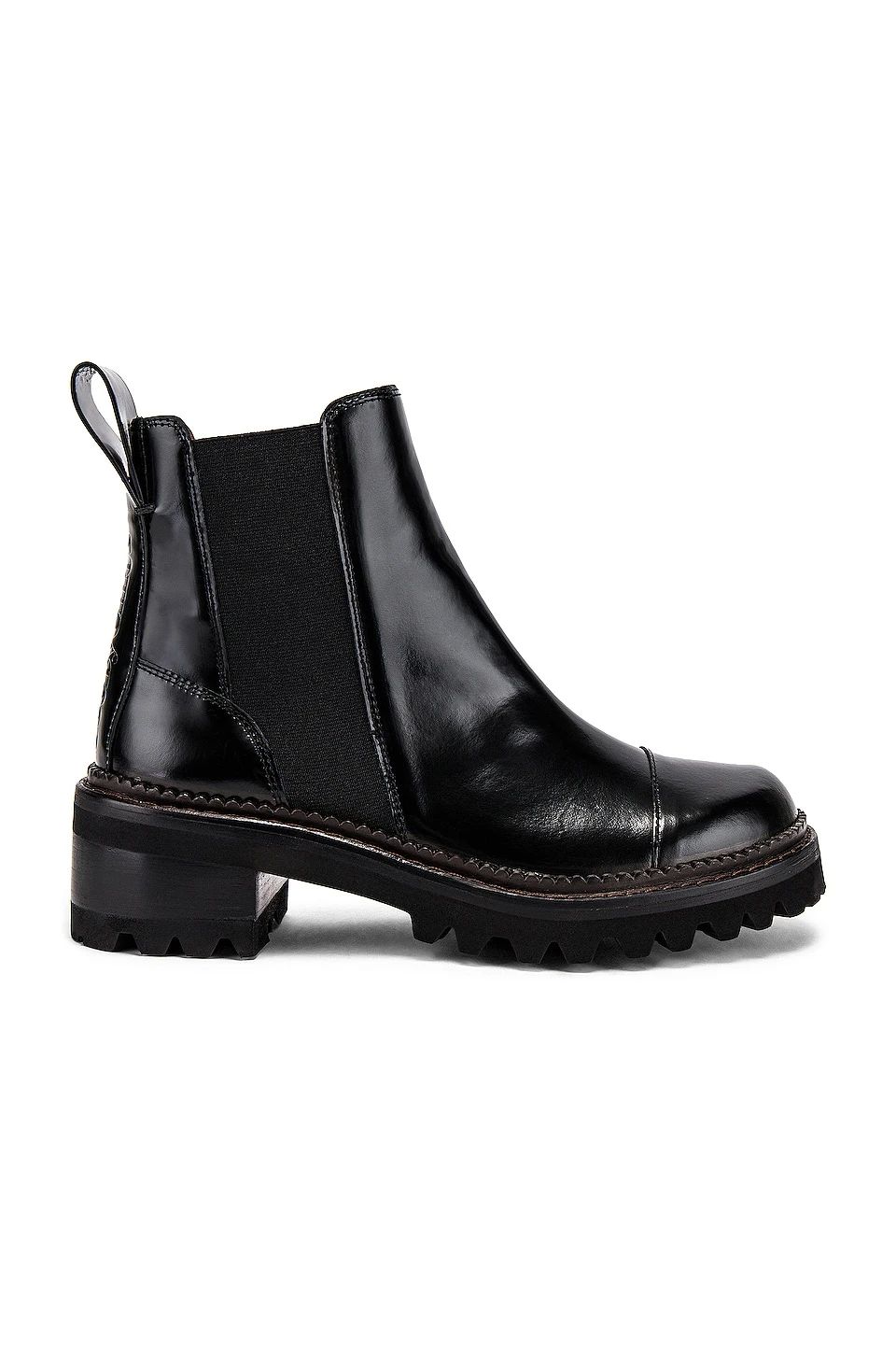 See By Chloé Mallory Chelsea Ankle Boot Nero 1 See By Chloé Mallory Chelsea Ankle Boot Nero