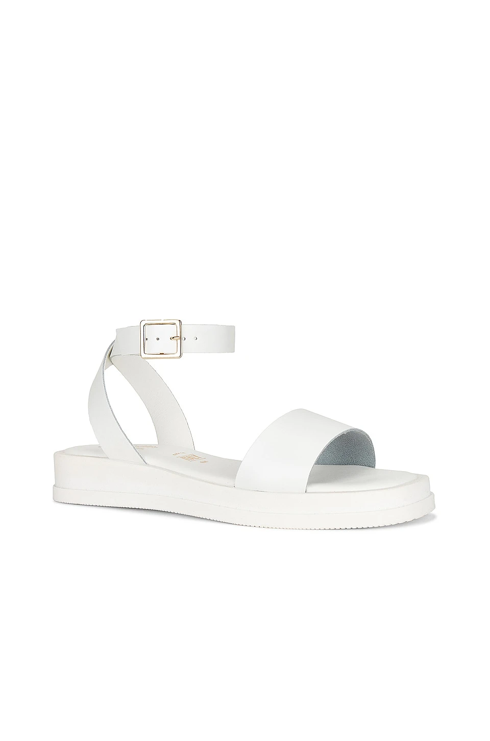 Note To Self Sandal White Leather 2 Note To Self Sandal White Leather - Image 2