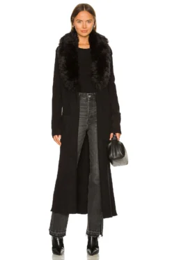 Show Me Your Mumu CARDIGAN LARGO LOMBARDI Black