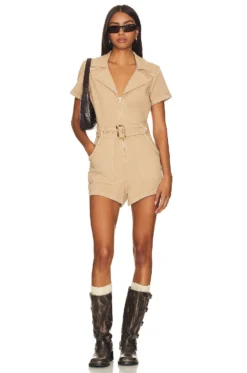 Show Me Your Mumu Outlaw Romper Tanline