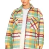 Simon Miller Orgi Shacket Astronomer Plaid-Large