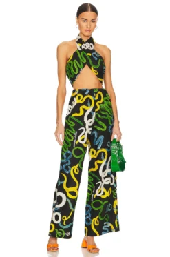 Simon Miller Veda Pant Snake Pit Print -Nike Store SIMO WP8 V4