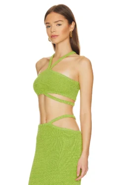 Solid & Striped Cindy Top Lime & Citron -Nike Store SLST WS60 V3