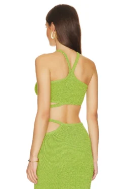 Solid & Striped Cindy Top Lime & Citron -Nike Store SLST WS60 V4