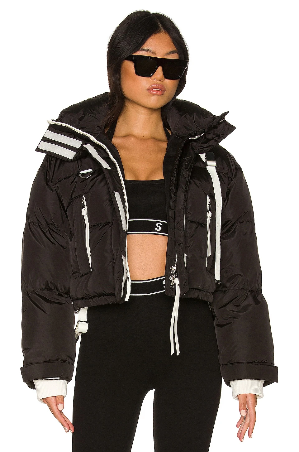 Willow Short Puffer Black 1 Willow Short Puffer Black