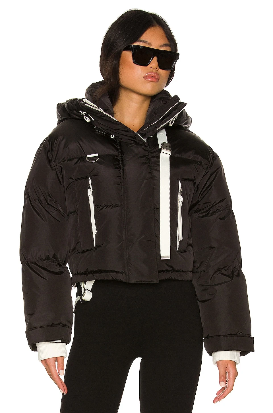 Willow Short Puffer Black 2 Willow Short Puffer Black - Image 2
