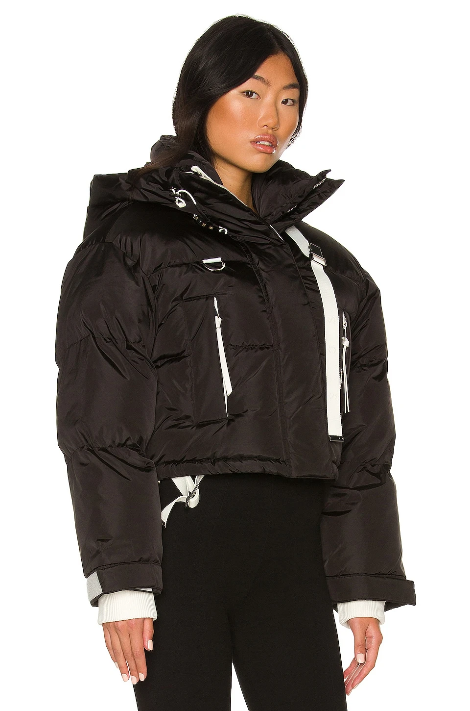 Willow Short Puffer Black 3 Willow Short Puffer Black - Image 3
