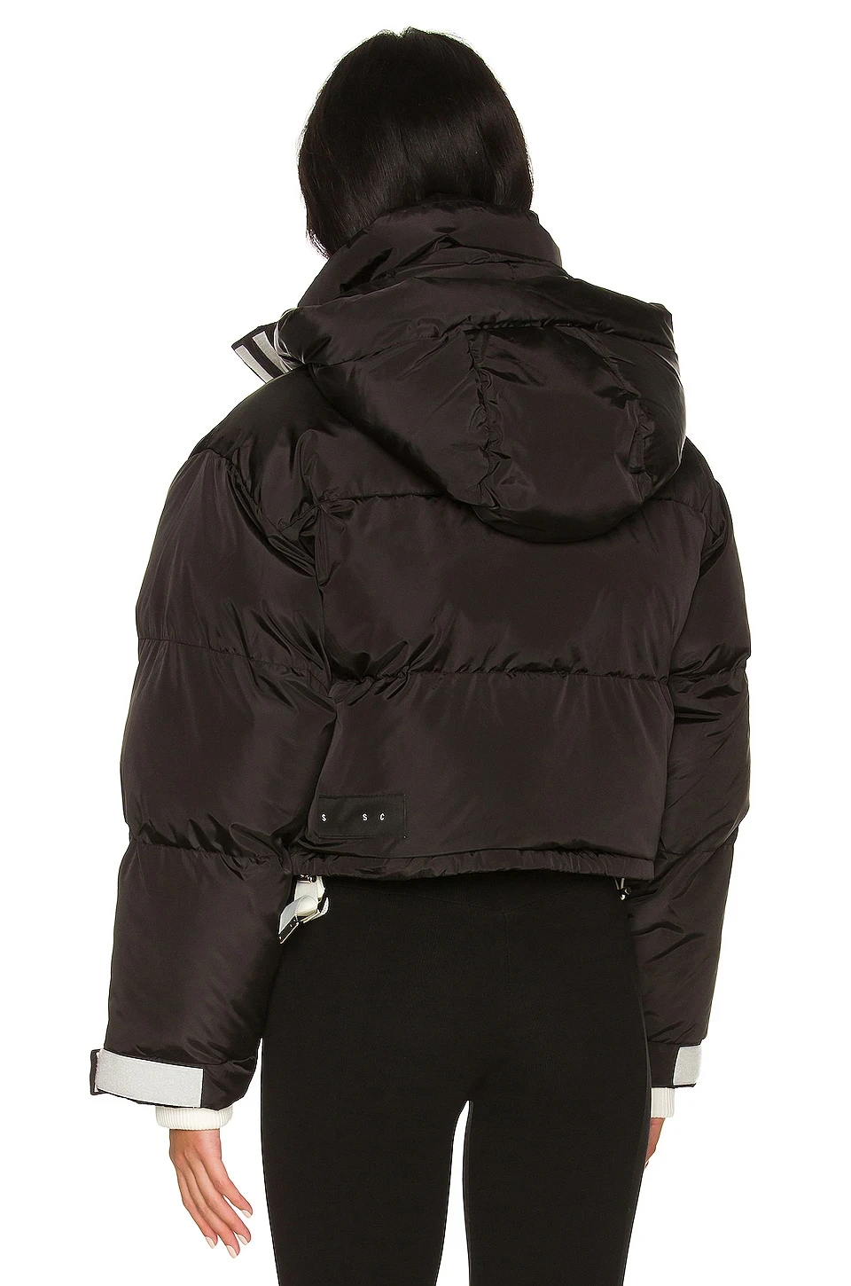 Willow Short Puffer Black 4 Willow Short Puffer Black - Image 4