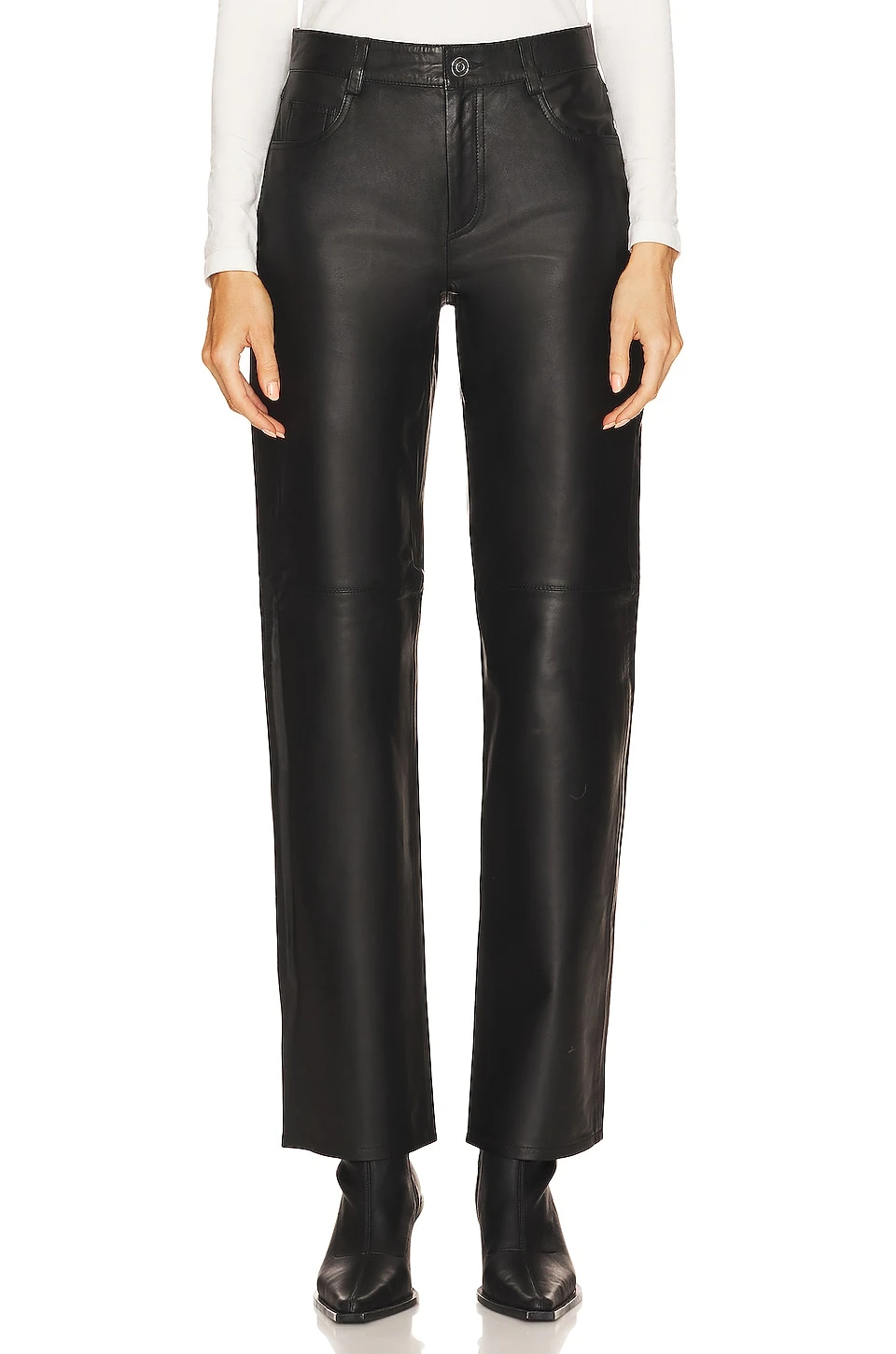 Jada Leather Pant Black 1 Jada Leather Pant Black