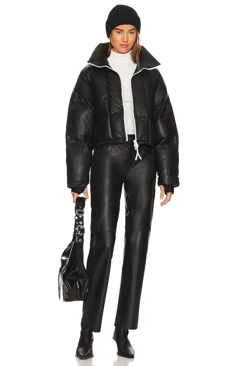 Jada Leather Pant Black 4 Jada Leather Pant Black - Image 4