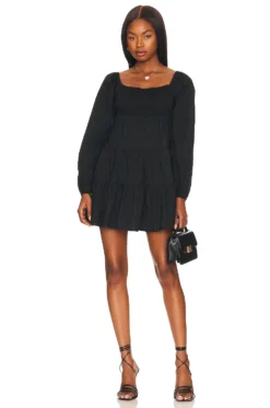 Steve Madden Daniella Mini Dress Black