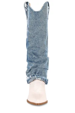 Steve Madden Lassy Boot Denim 8 Steve Madden Lassy Boot Denim -Nike Store SMAD WZ1125 V4