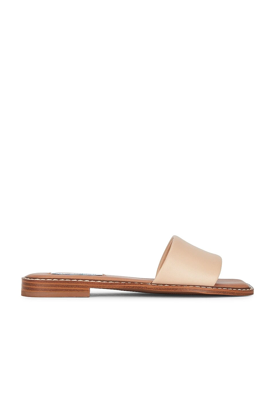 Steve Madden Sandra Slide Tan Leather 6 Steve Madden Sandra Slide Tan Leather - Image 6