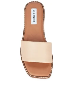 Steve Madden Sandra Slide Tan Leather 10 Steve Madden Sandra Slide Tan Leather -Nike Store SMAD WZ1132 V4