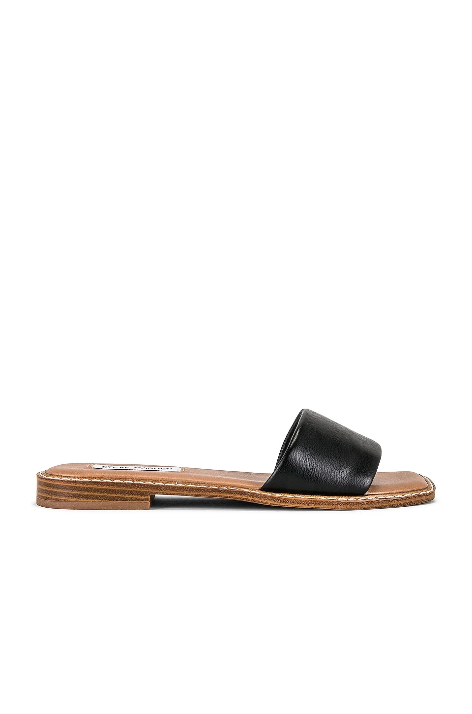 Steve Madden Sandra Slide Tan Leather 7 Steve Madden Sandra Slide Tan Leather - Image 7