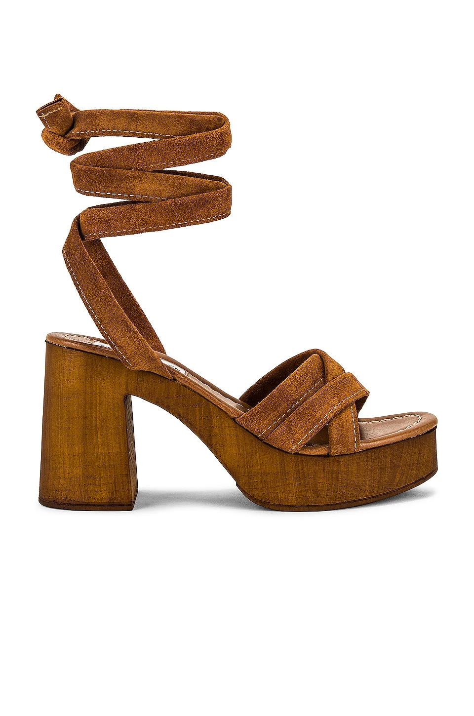 Steve Madden Rydley Sandal Cognac 1 Steve Madden Rydley Sandal Cognac